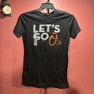 Black and Orange Graphic Women's Tee